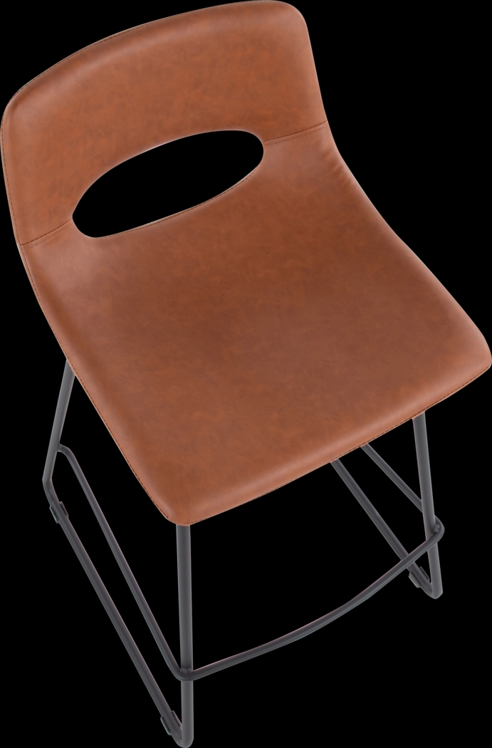 Blakeview Camel Counter Height Stool, Set of 2 - Thumbnail - Image 7