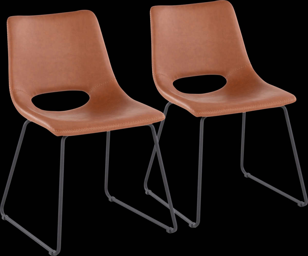 Blakeview Camel Side Chair, Set of 2 - Thumbnail - Image 1