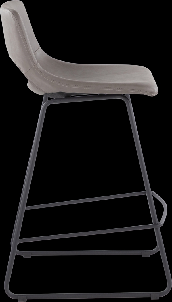 Blakeview Gray Counter Height Stool, Set of 2 - Thumbnail - Image 3