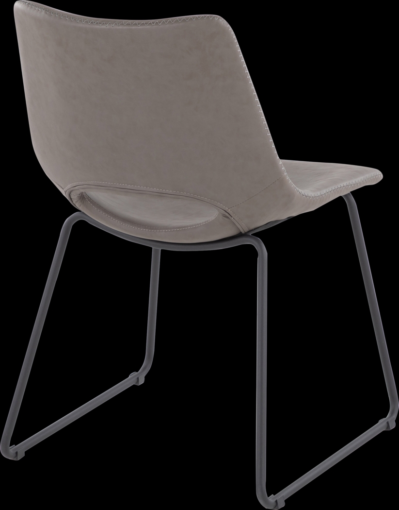 Blakeview Gray Side Chair, Set of 2 - Thumbnail - Image 4