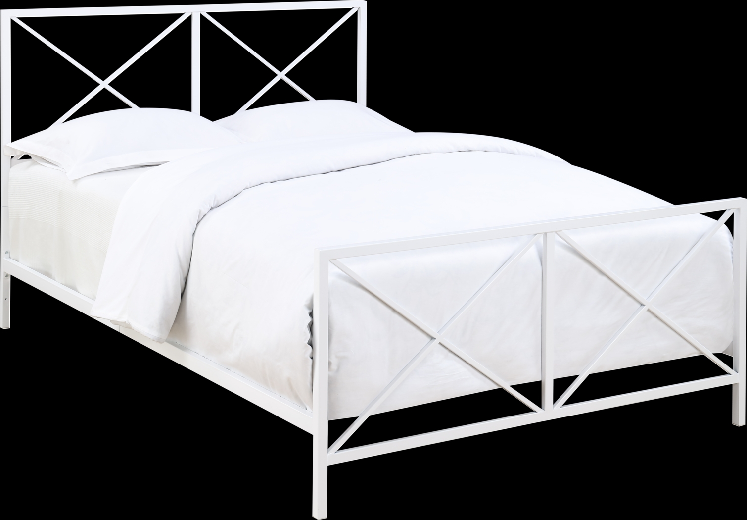 Blanca White Queen Bed - Thumbnail - Image 2