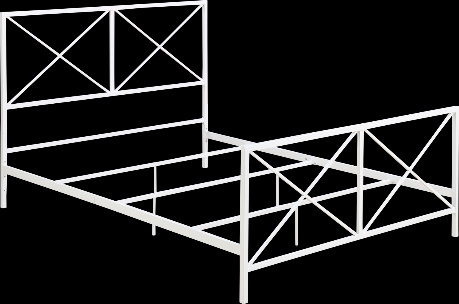 Blanca White Queen Bed - Thumbnail - Image 3