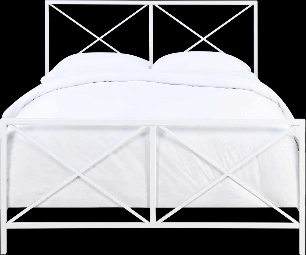 Blanca White Queen Bed - Thumbnail - Image 1