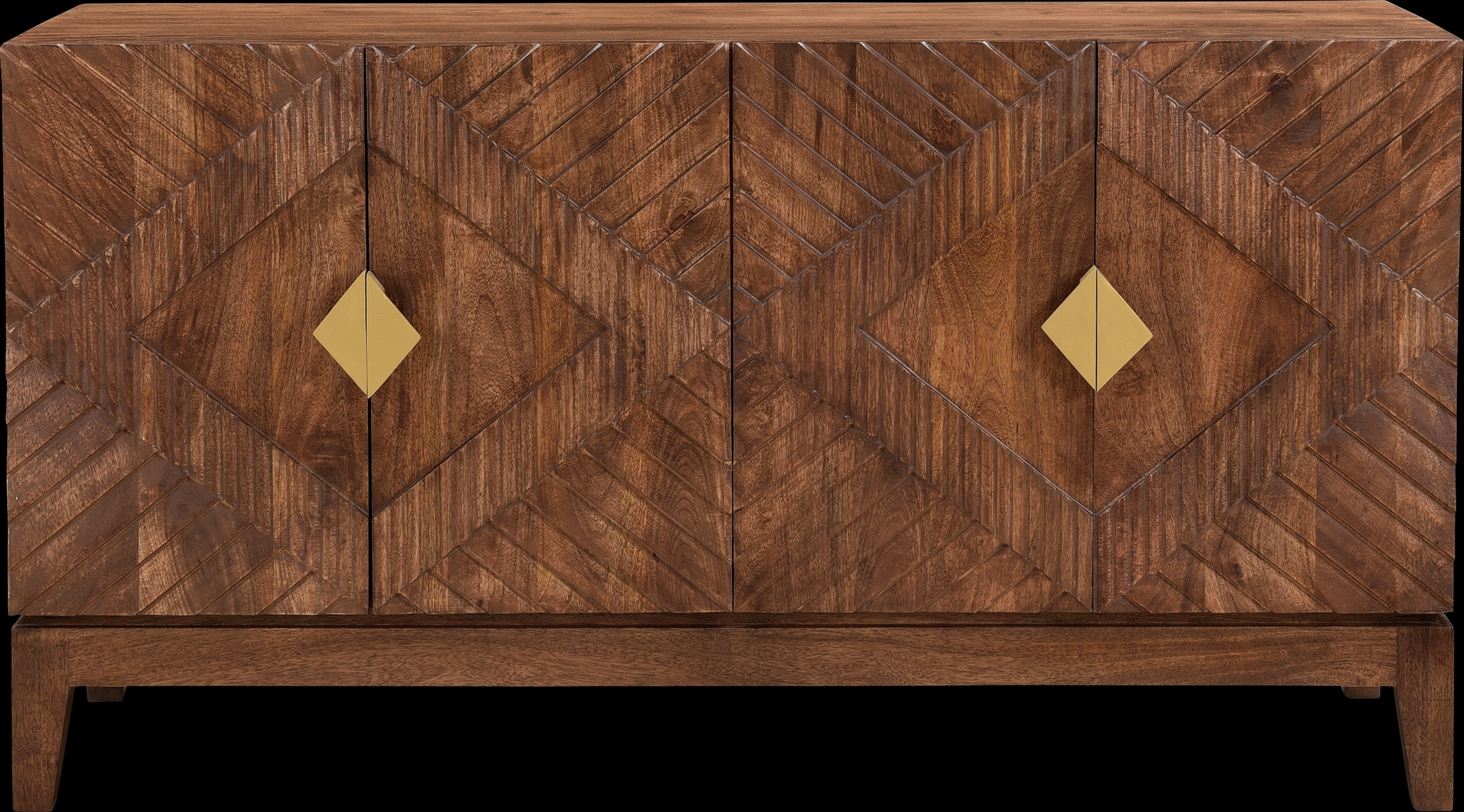 Blandford Brown Credenza - Thumbnail - Image 2
