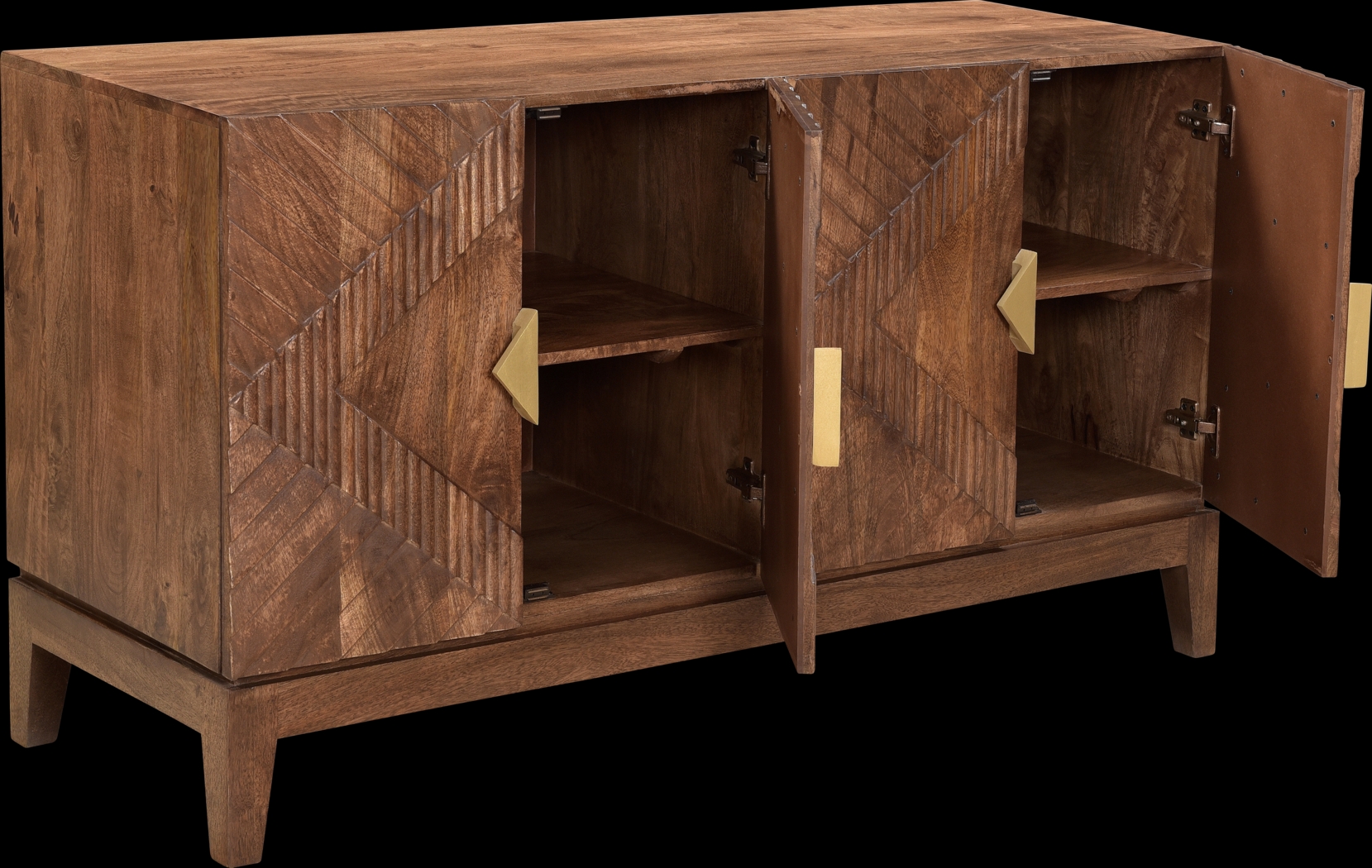Blandford Brown Credenza - Thumbnail - Image 4
