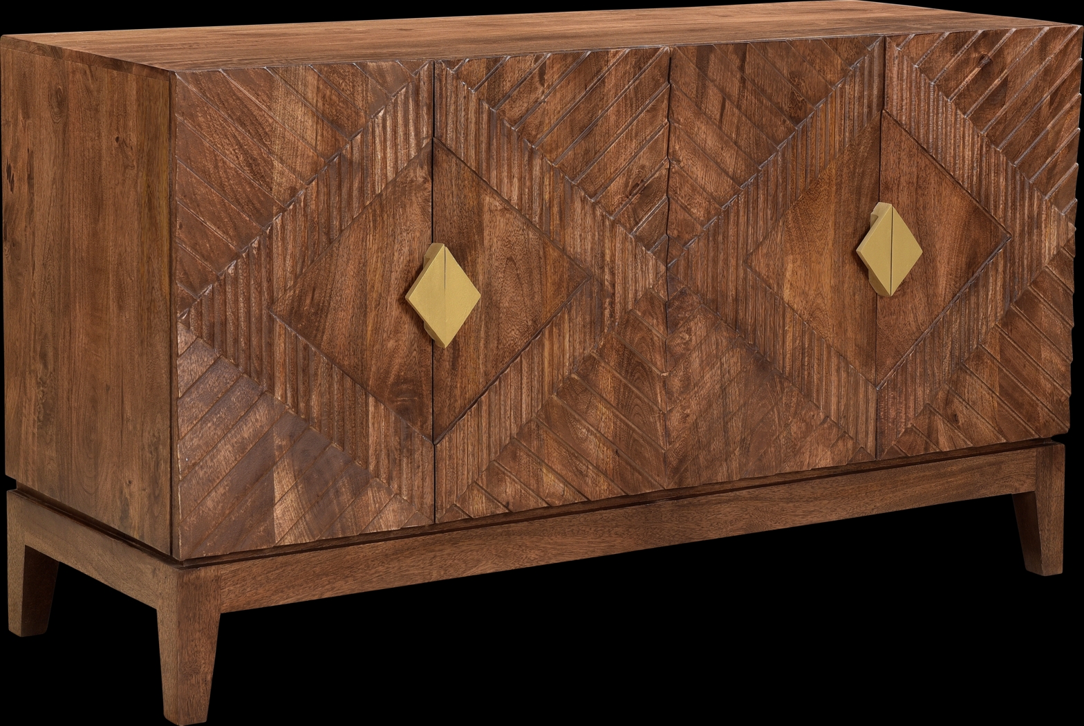 Blandford Brown Credenza - Thumbnail - Image 1