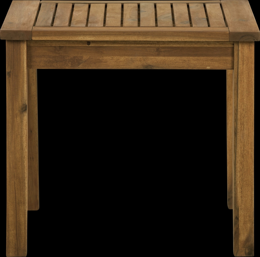 Blandin Brown Outdoor End Table - Thumbnail - Image 2