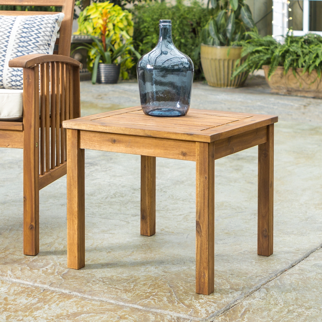 Blandin Brown Outdoor End Table - Thumbnail - Image 5