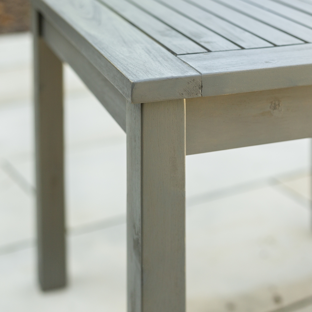 Blandin Gray Outdoor End Table - Thumbnail - Image 3