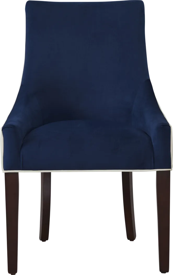 Blantyre Blue Dining Chair - Thumbnail - Image 2