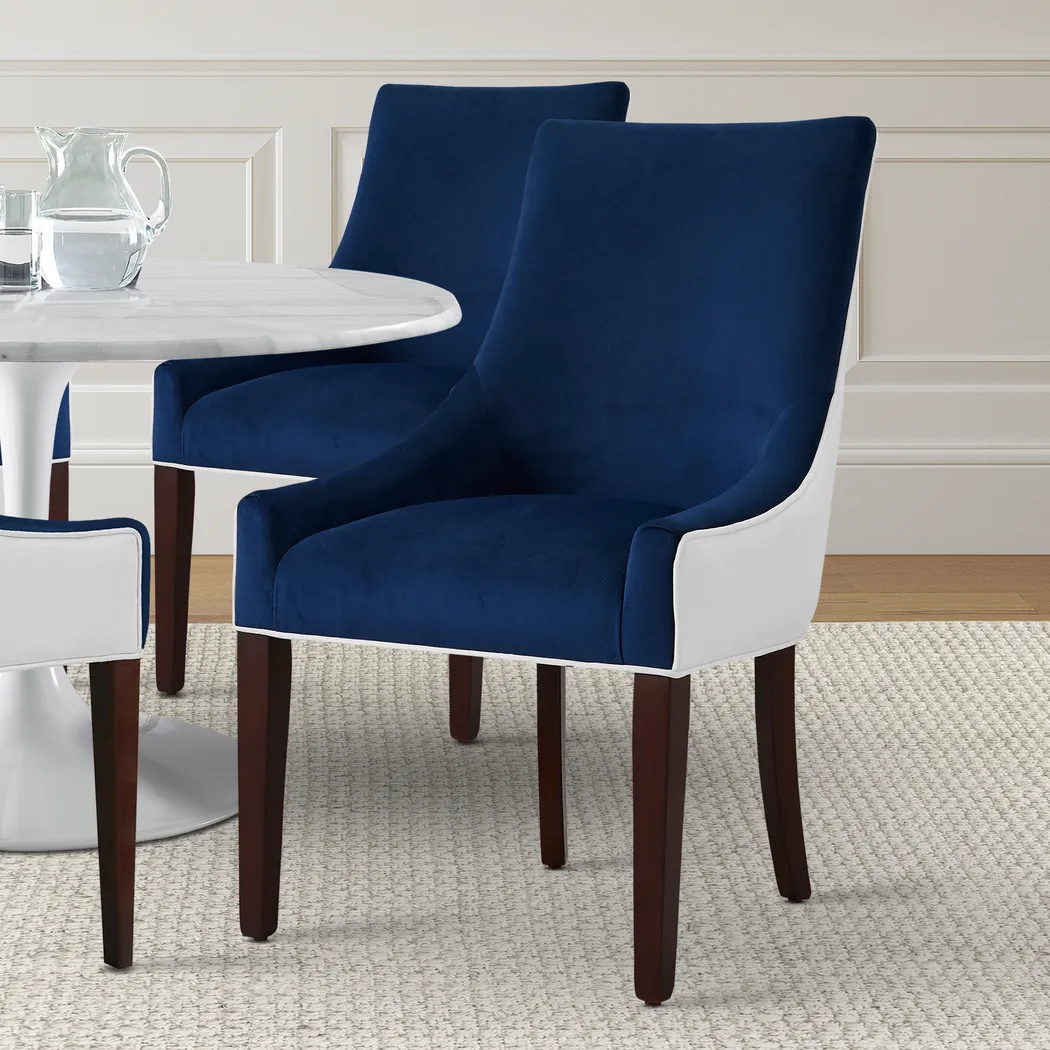Blantyre Blue Dining Chair - Thumbnail - Image 11