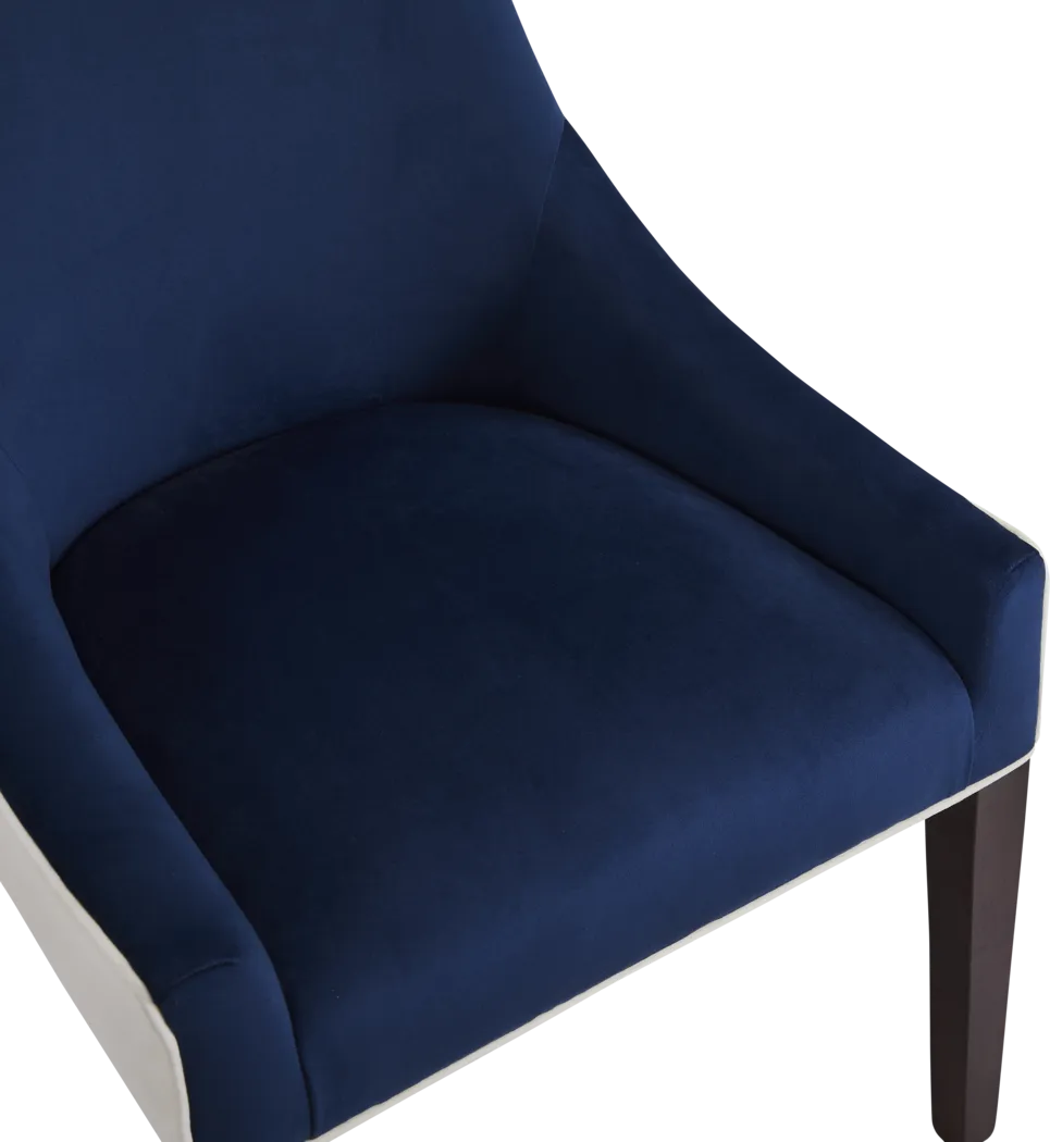 Blantyre Blue Dining Chair - Thumbnail - Image 5