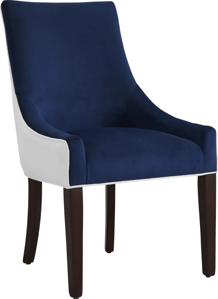Blantyre Blue Dining Chair - Thumbnail - Image 1