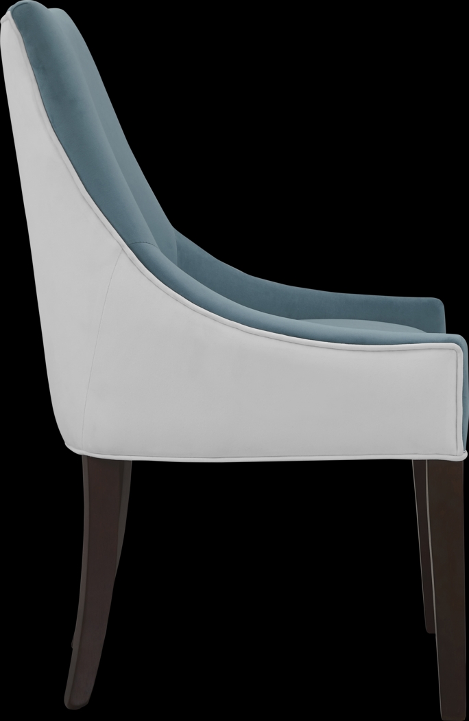 Blantyre Light Blue Dining Chair - Thumbnail - Image 3