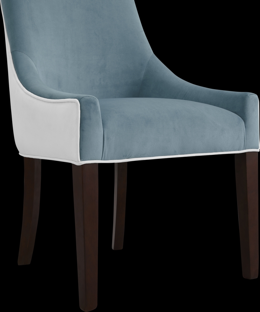 Blantyre Light Blue Dining Chair - Thumbnail - Image 7