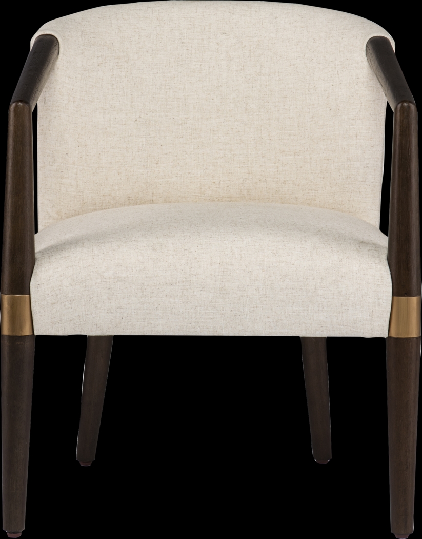 Blantyre White Accent Chair - Thumbnail - Image 2