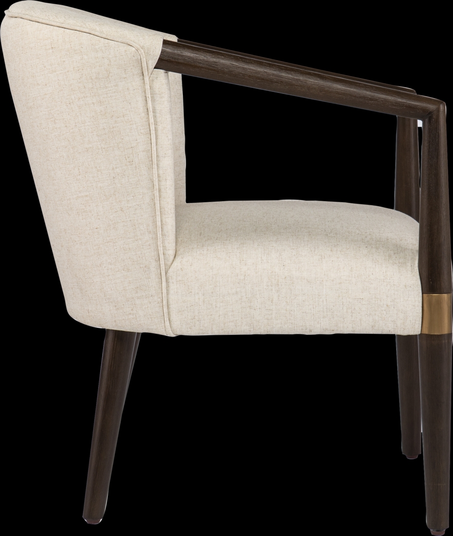 Blantyre White Accent Chair - Thumbnail - Image 3
