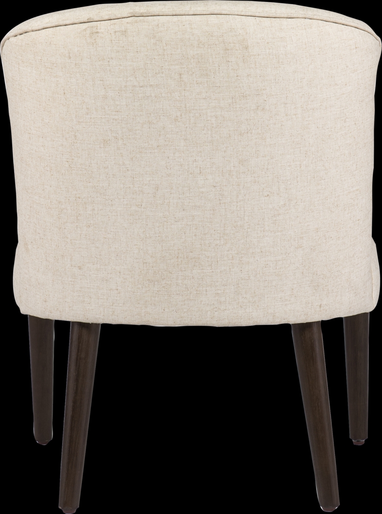 Blantyre White Accent Chair - Thumbnail - Image 4
