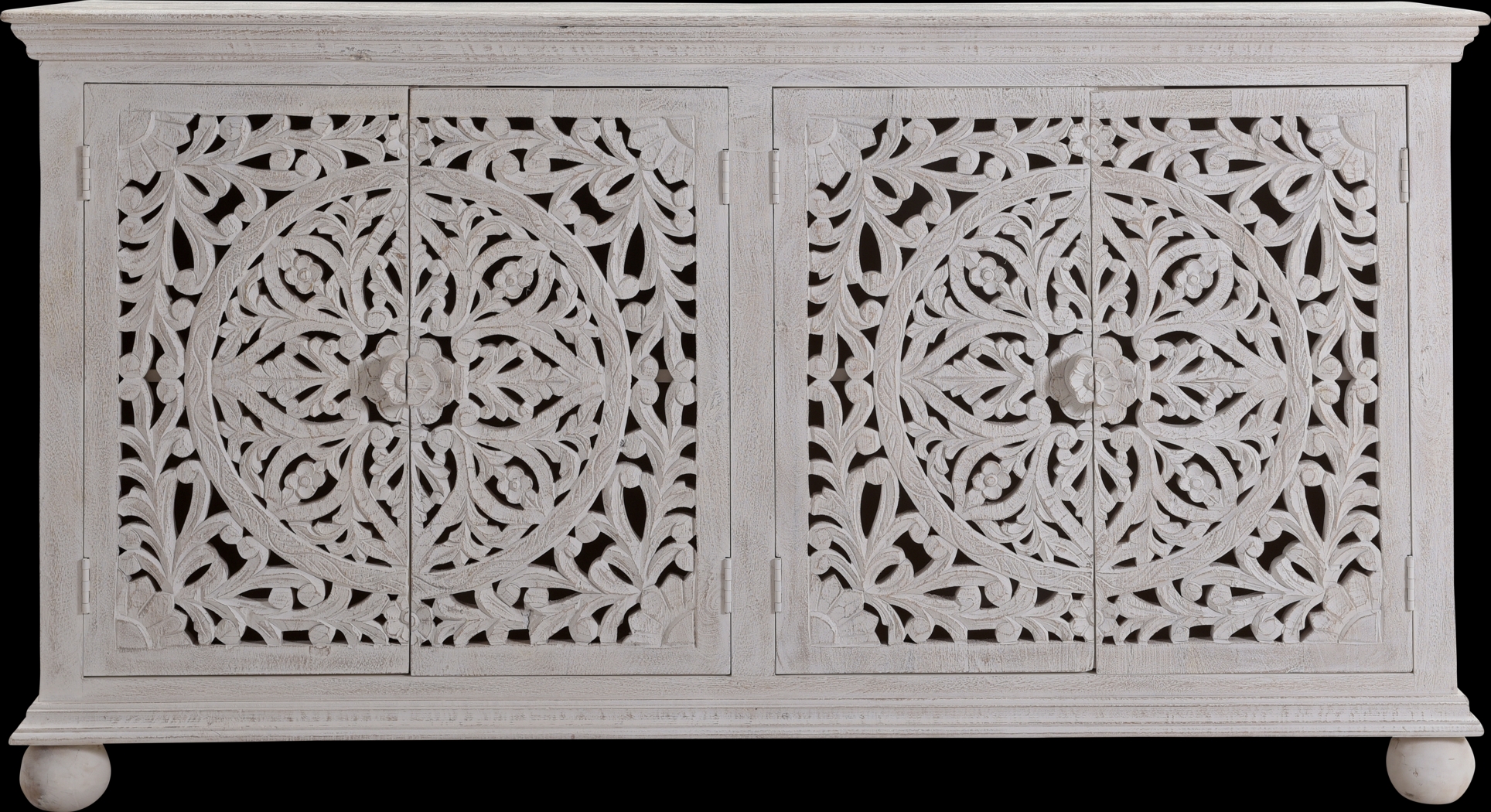 Blasdell White Credenza - Thumbnail - Image 2