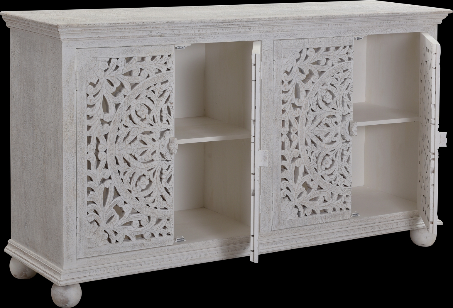 Blasdell White Credenza - Thumbnail - Image 3