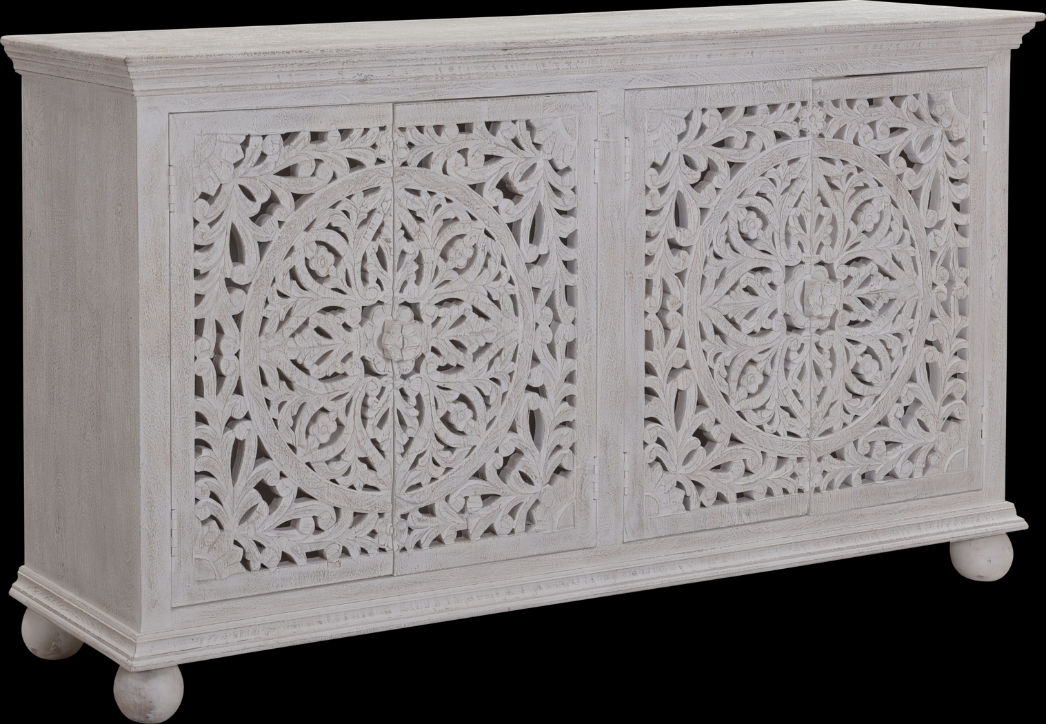 Blasdell White Credenza - Thumbnail - Image 1