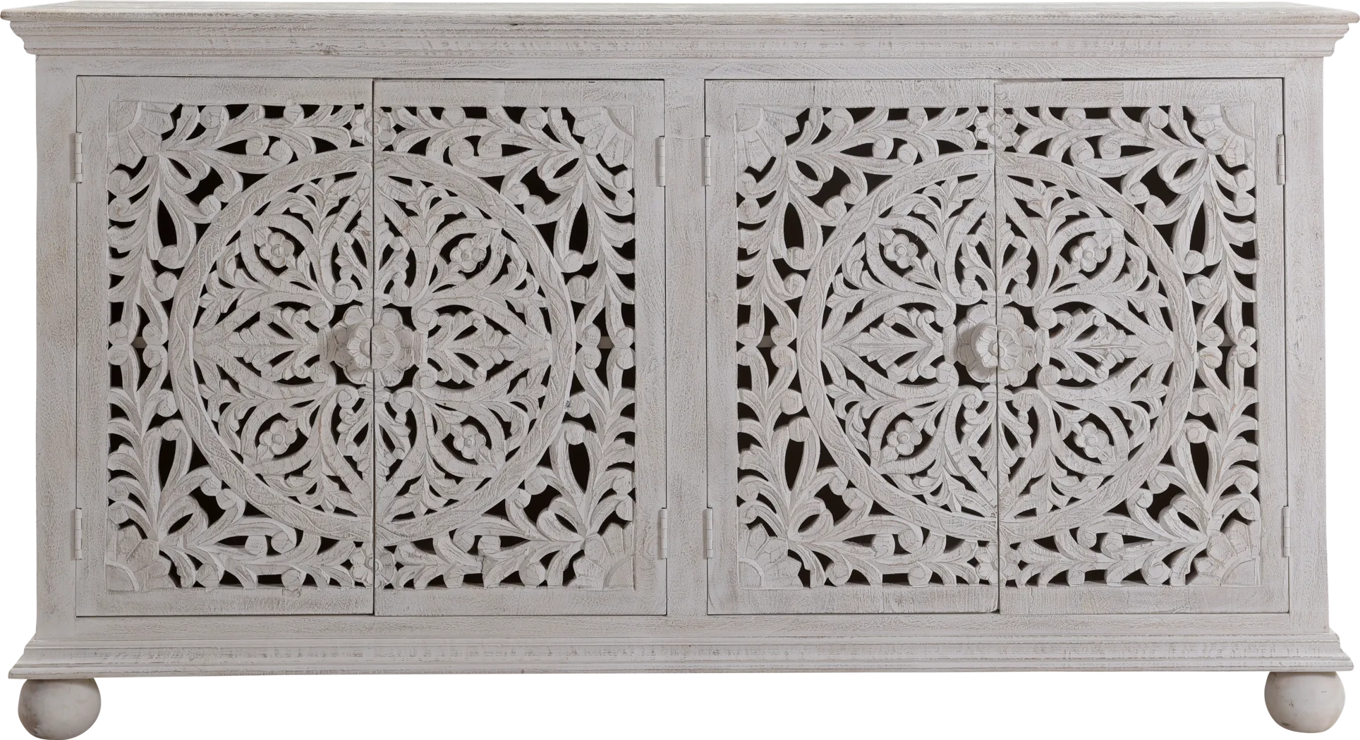 Blasdell White Credenza - Thumbnail - Image 2