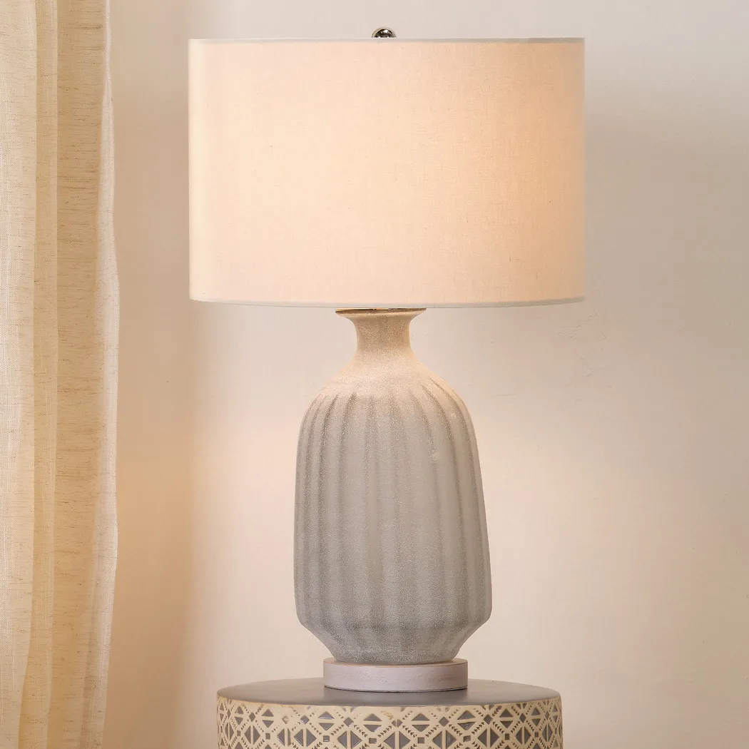 Blasi Gray Lamp - Thumbnail - Image 2