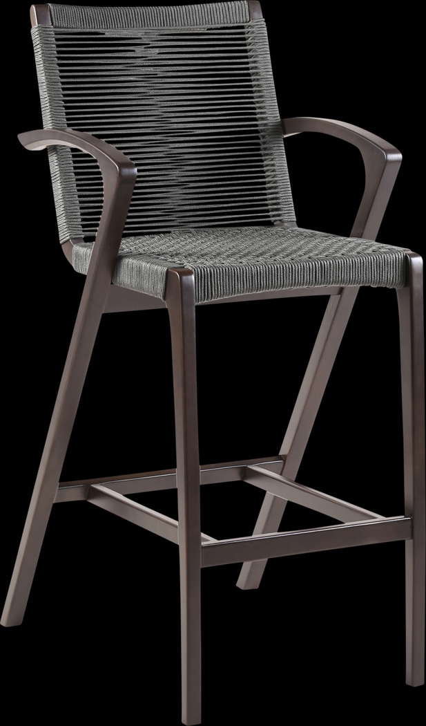 Outdoor Blavis Gray Counter Stool - Thumbnail - Image 1