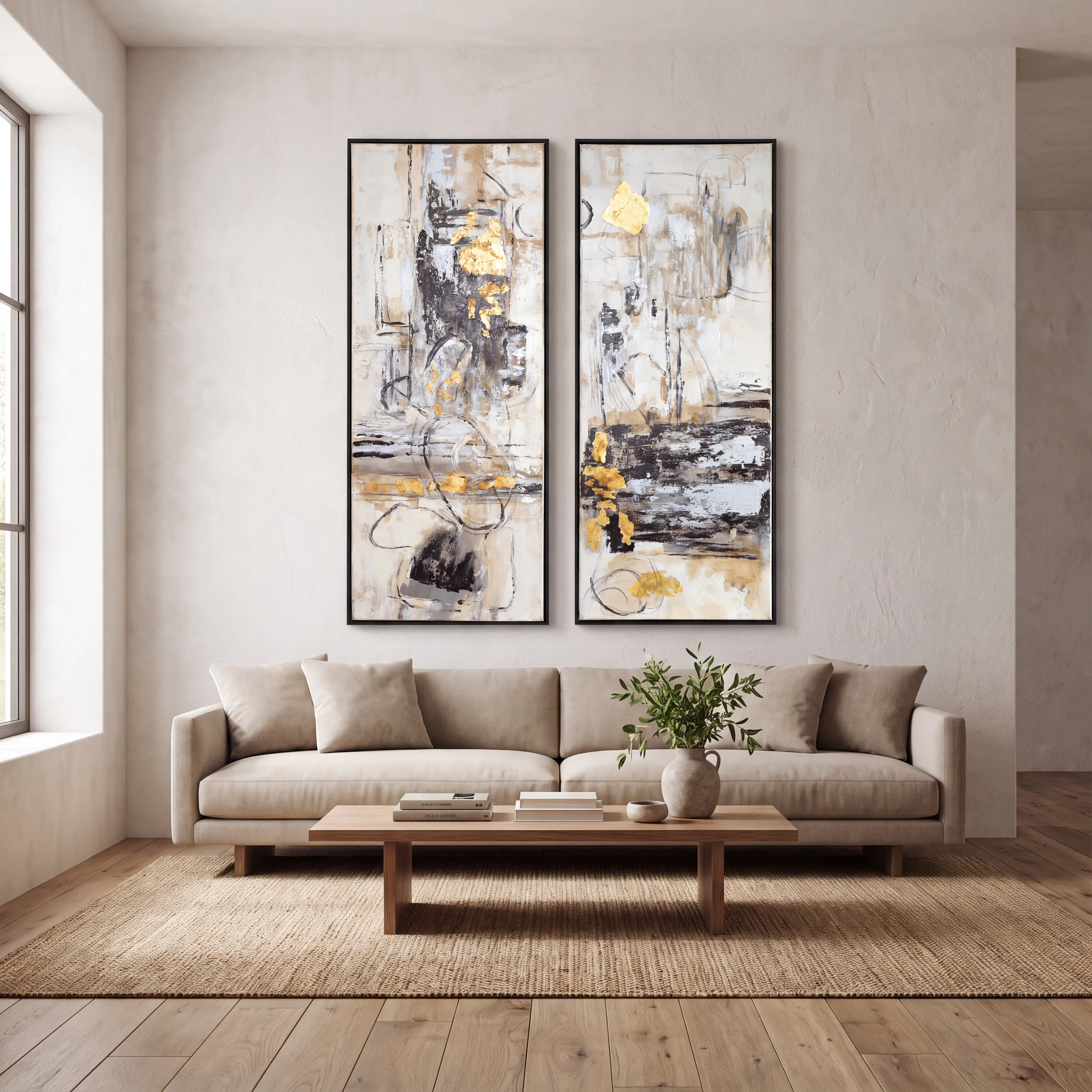 Blazing Zone Gold Artwork, Set of 2 - Thumbnail - Image 3