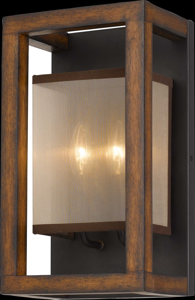 Bleker Brown Wall Sconce - Thumbnail - Image 1
