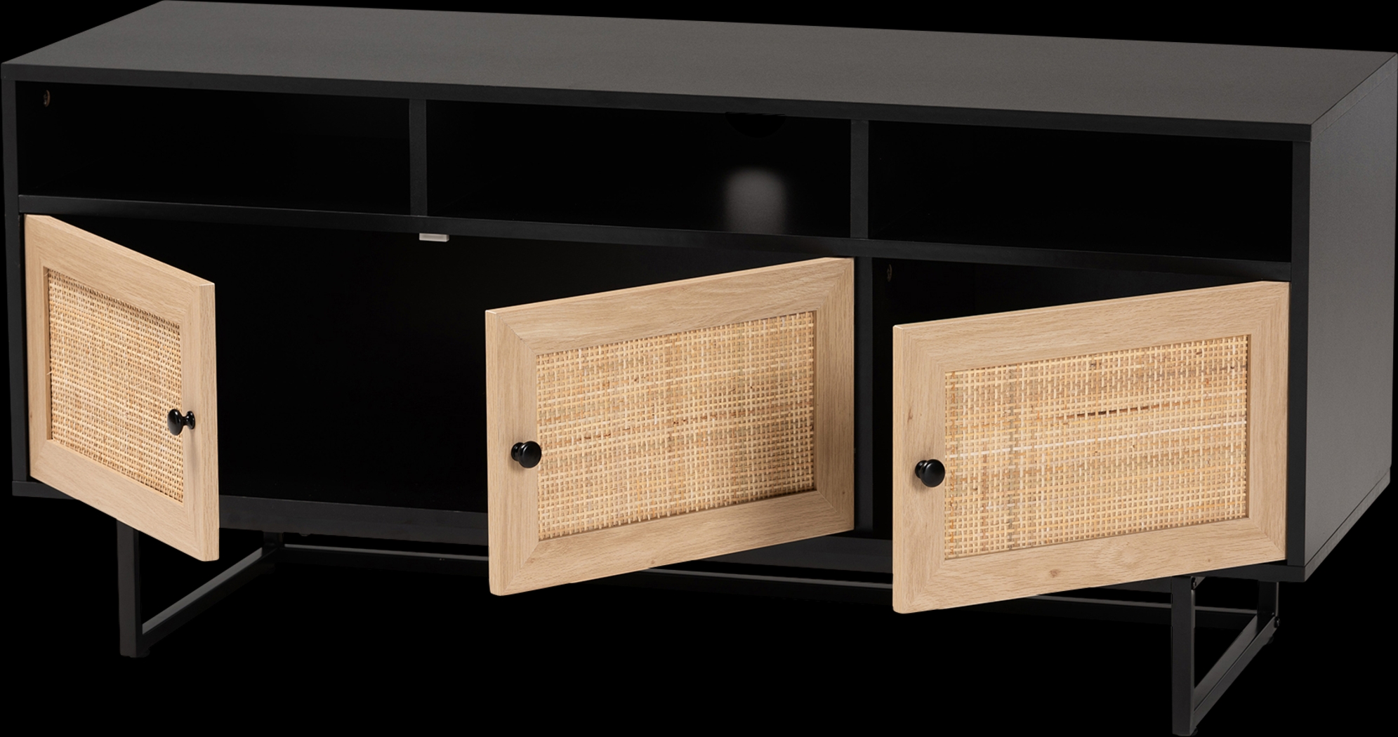 Blesch Black 47.5 in. Console - Thumbnail - Image 4