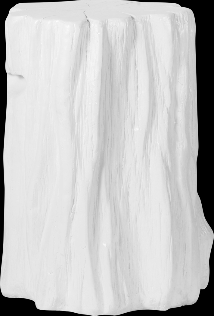 Blisworth White Accent Stool - Thumbnail - Image 1