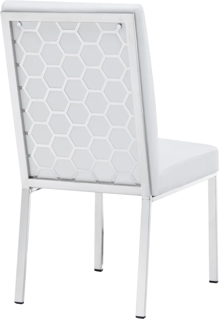 Blithfield White Dining Chair, Set of 2 - Thumbnail - Image 2