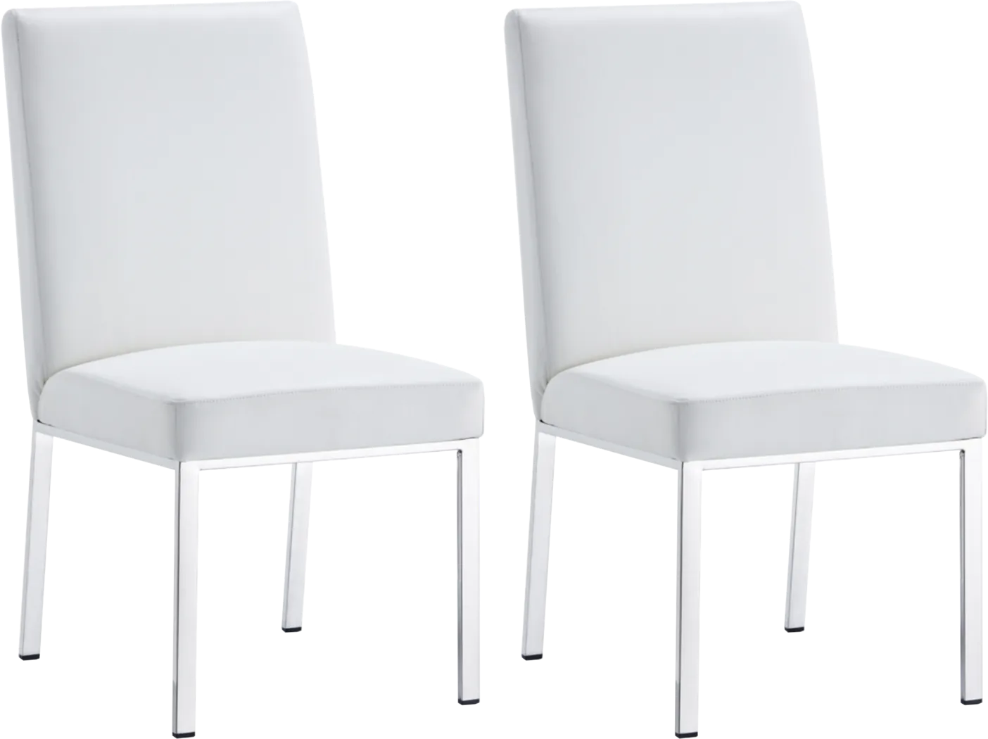 Blithfield White Dining Chair, Set of 2 - Thumbnail - Image 1