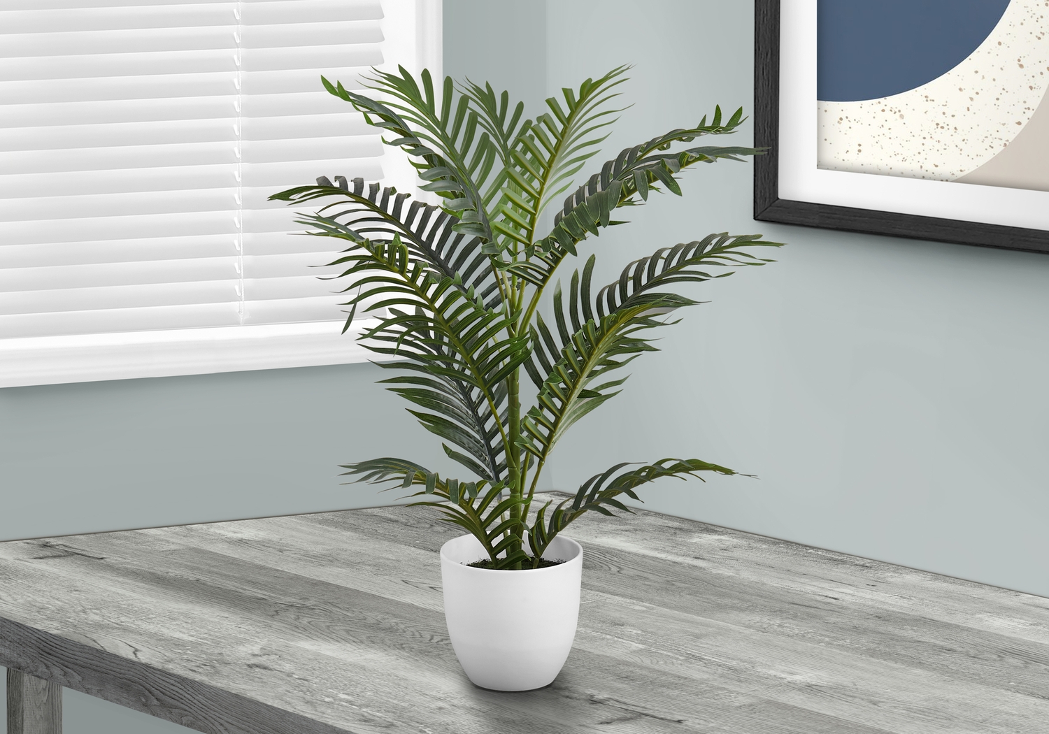 Blolly Green Artificial Palm Tree - Thumbnail - Image 2