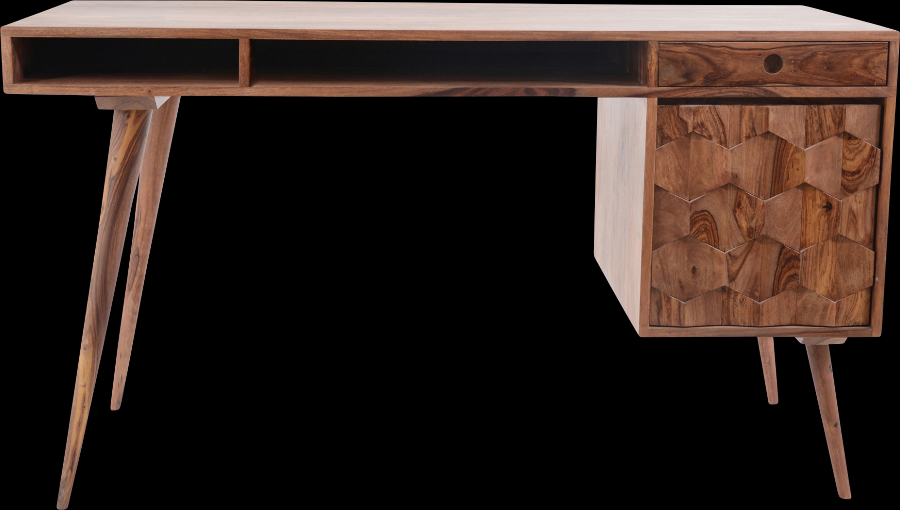 Bloomberry Brown Desk - Thumbnail - Image 3