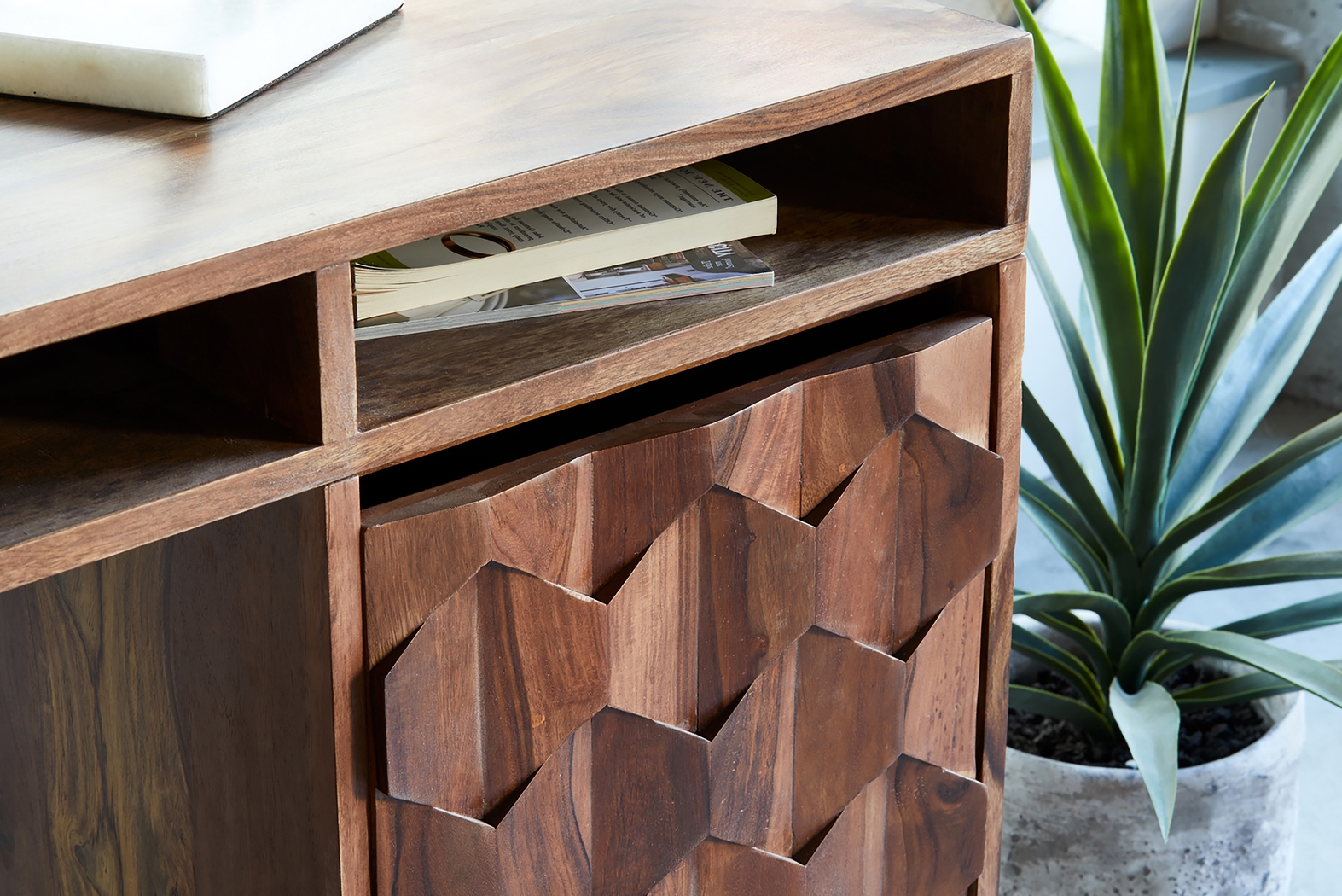 Bloomberry Brown Desk - Thumbnail - Image 8