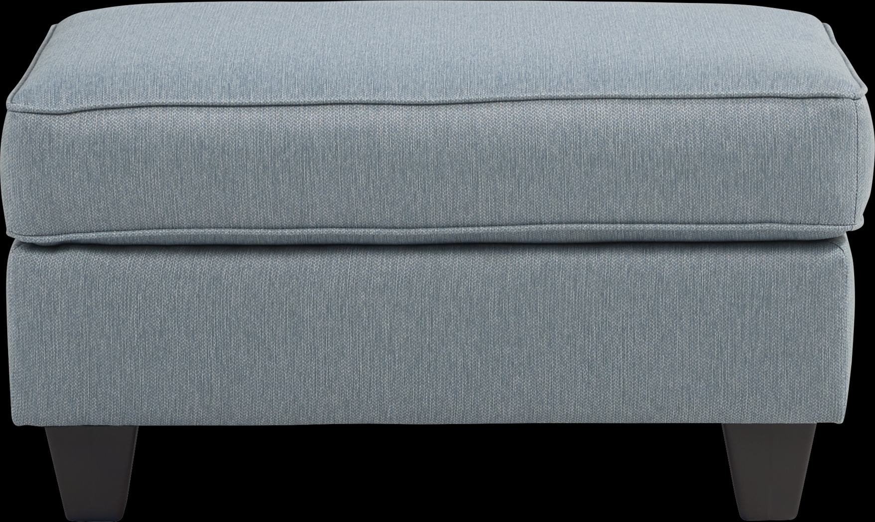 Blooming Grove Aqua Ottoman - Thumbnail - Image 2