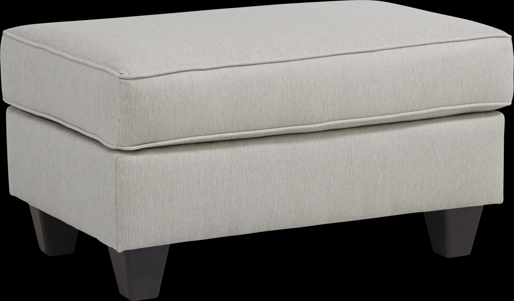 Blooming Grove Oatmeal Ottoman - Thumbnail - Image 1
