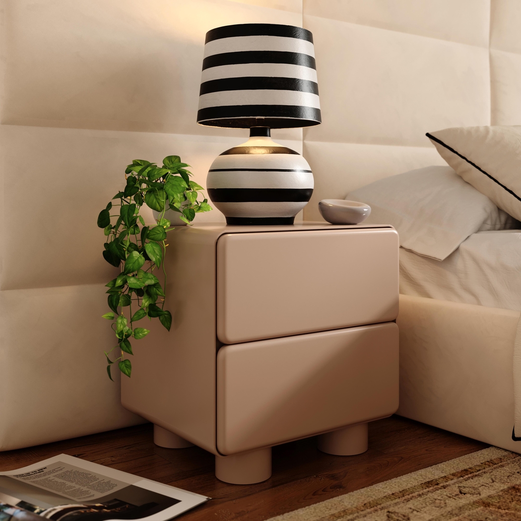Bloomingrove Taupe Nightstand - Thumbnail - Image 2