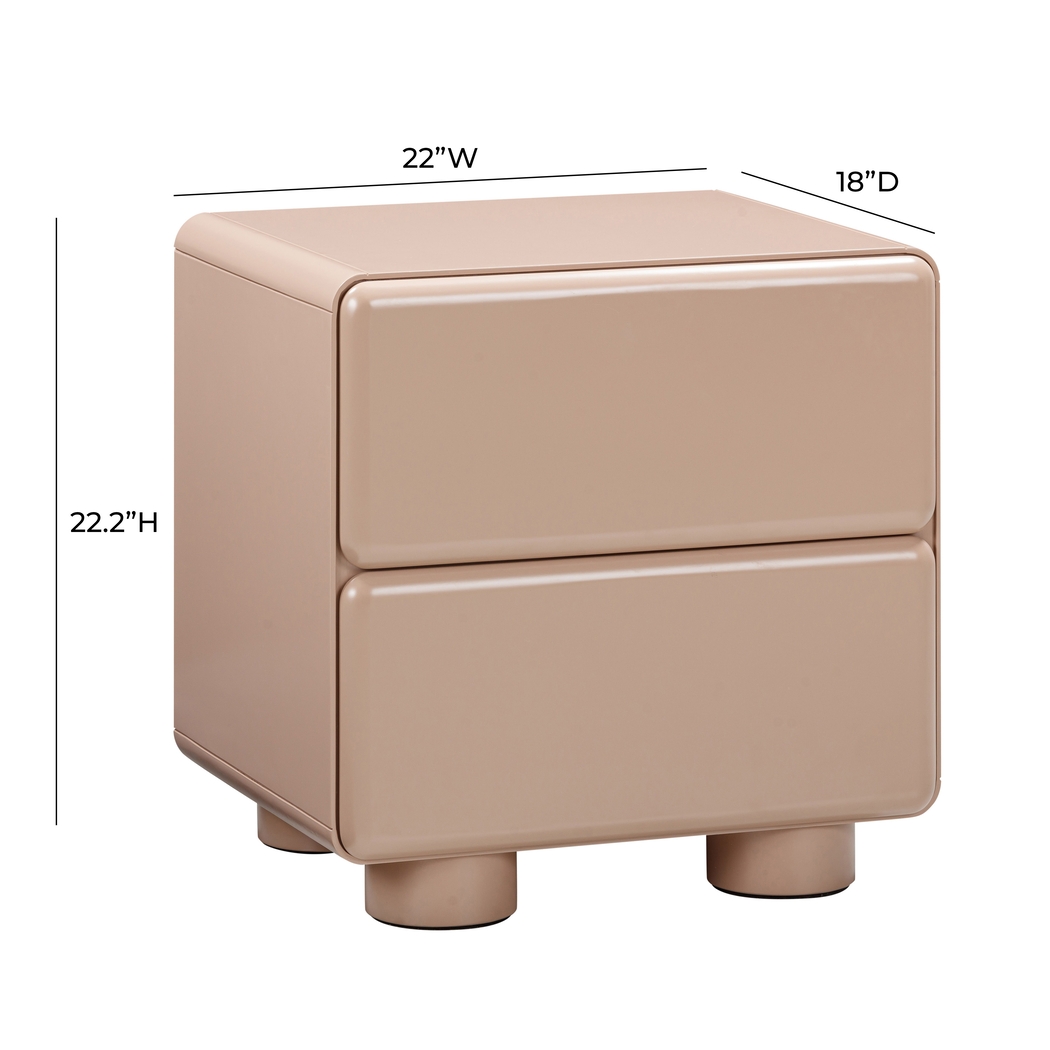 Bloomingrove Taupe Nightstand - Thumbnail - Image 7