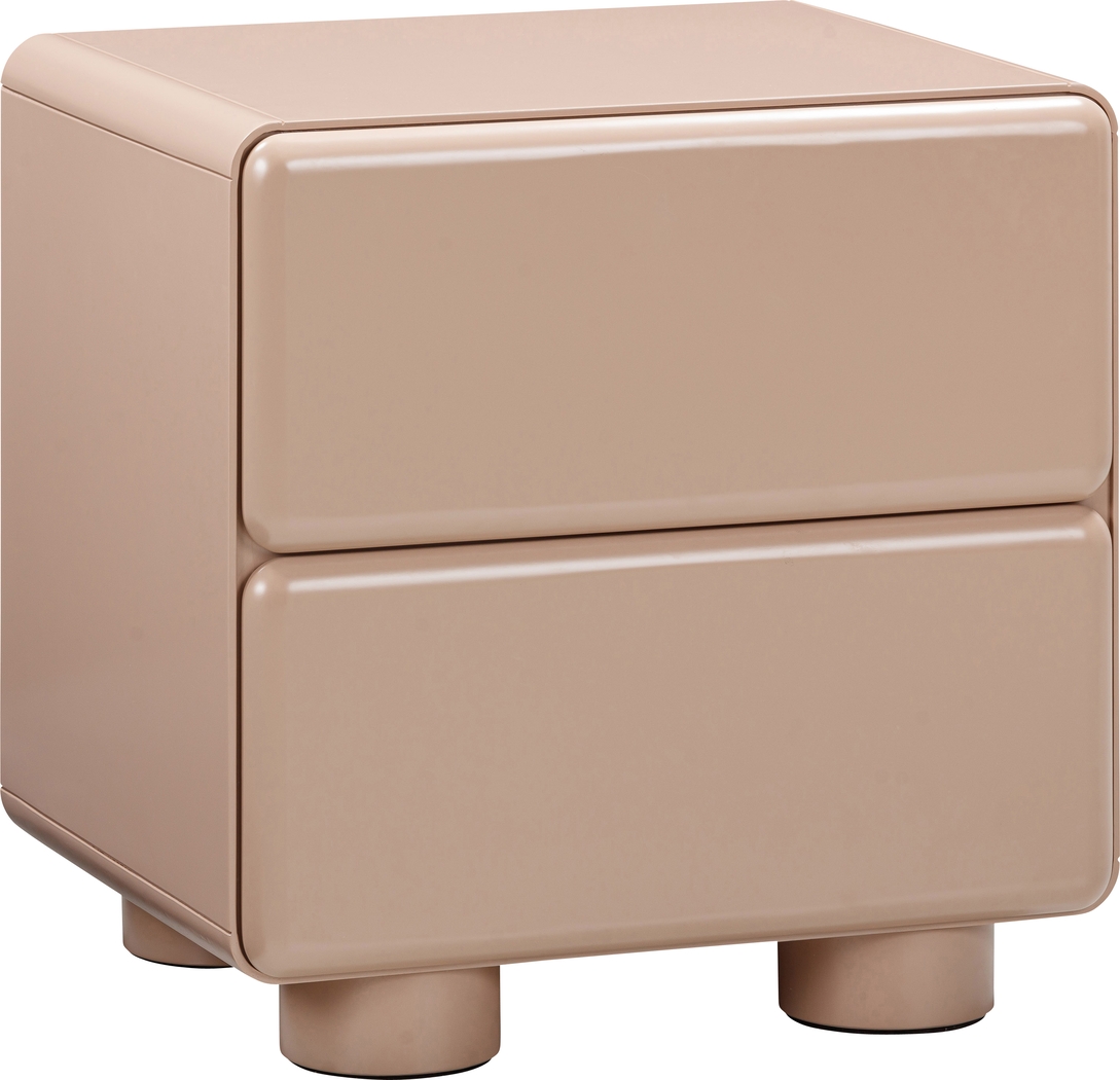 Bloomingrove Taupe Nightstand - Thumbnail - Image 1