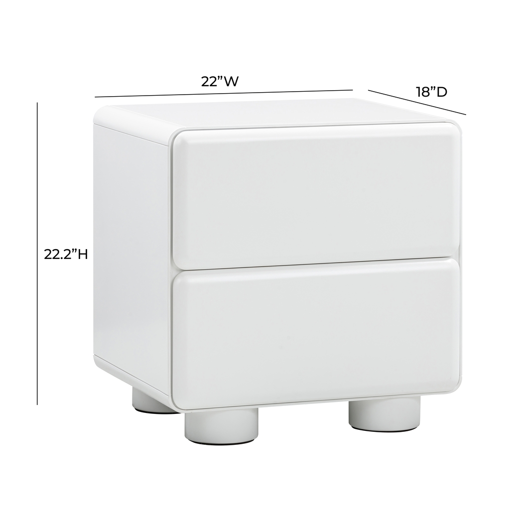 Bloomingrove White Nightstand - Thumbnail - Image 7