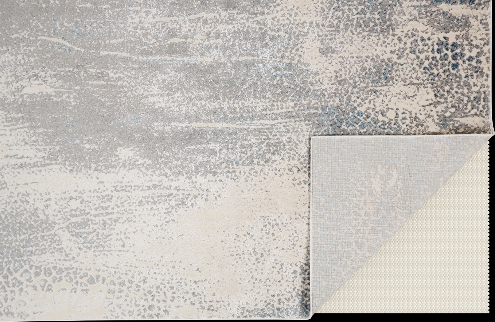 Bloomslam Gray 6'7 x 9'6 Rug - Thumbnail - Image 3