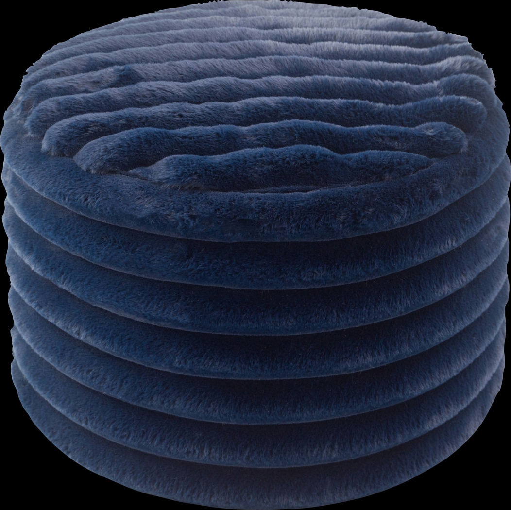 Blossi Blue Pouf - Thumbnail - Image 1