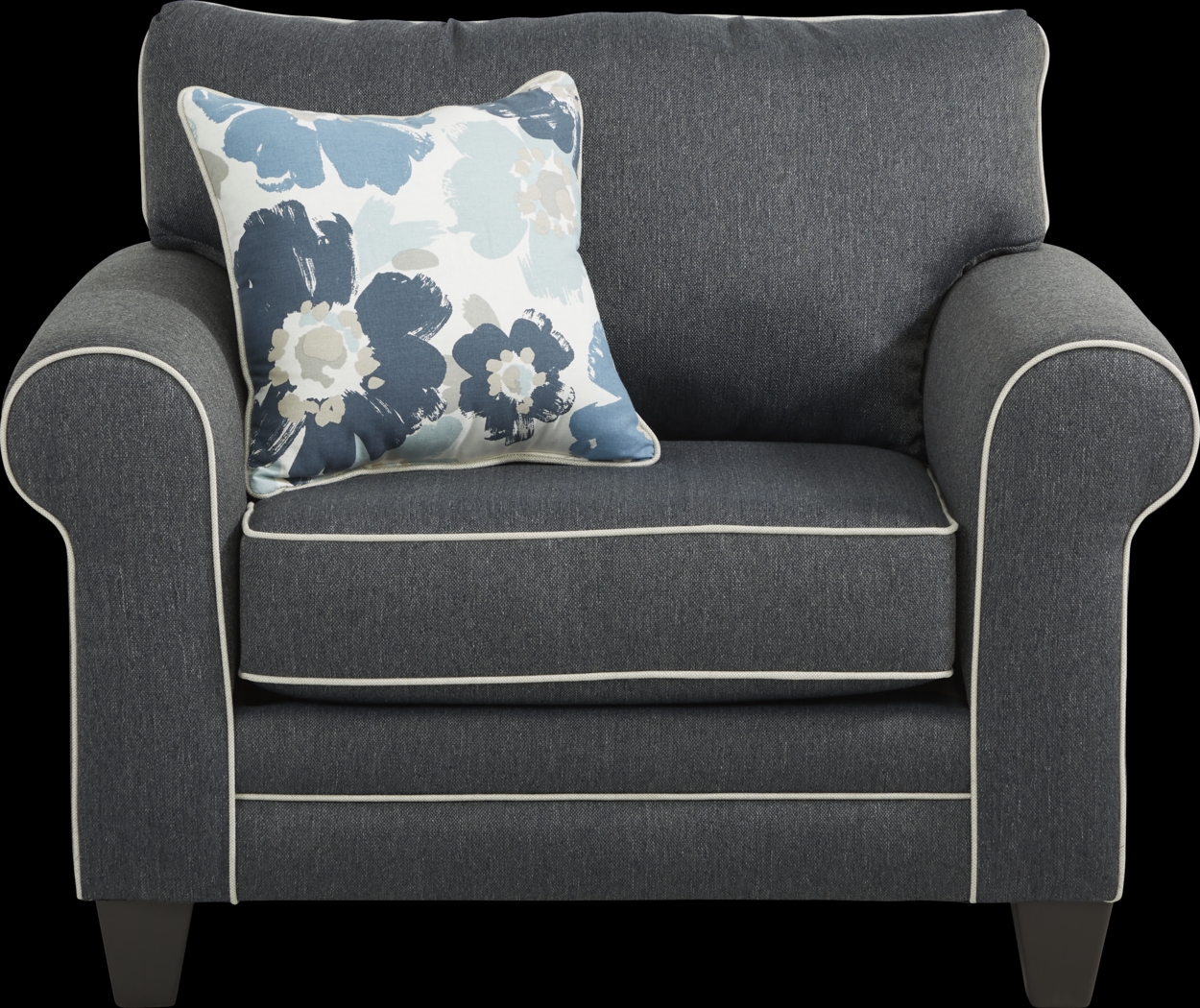 Blossom Fields Blue Chair - Thumbnail - Image 2