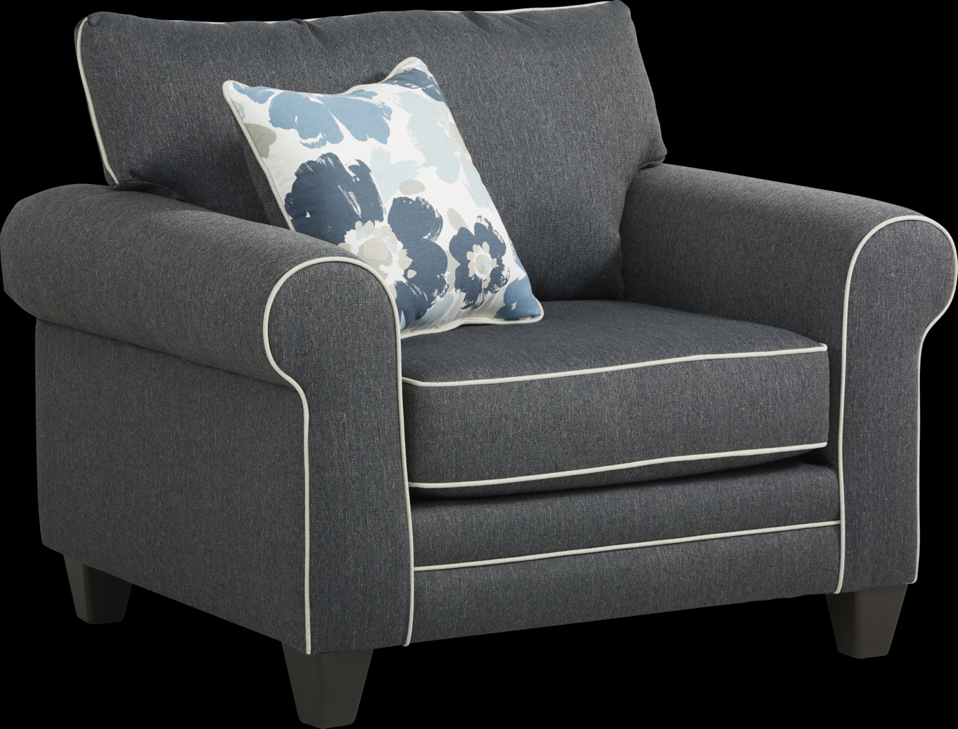 Blossom Fields Blue Chair - Thumbnail - Image 1