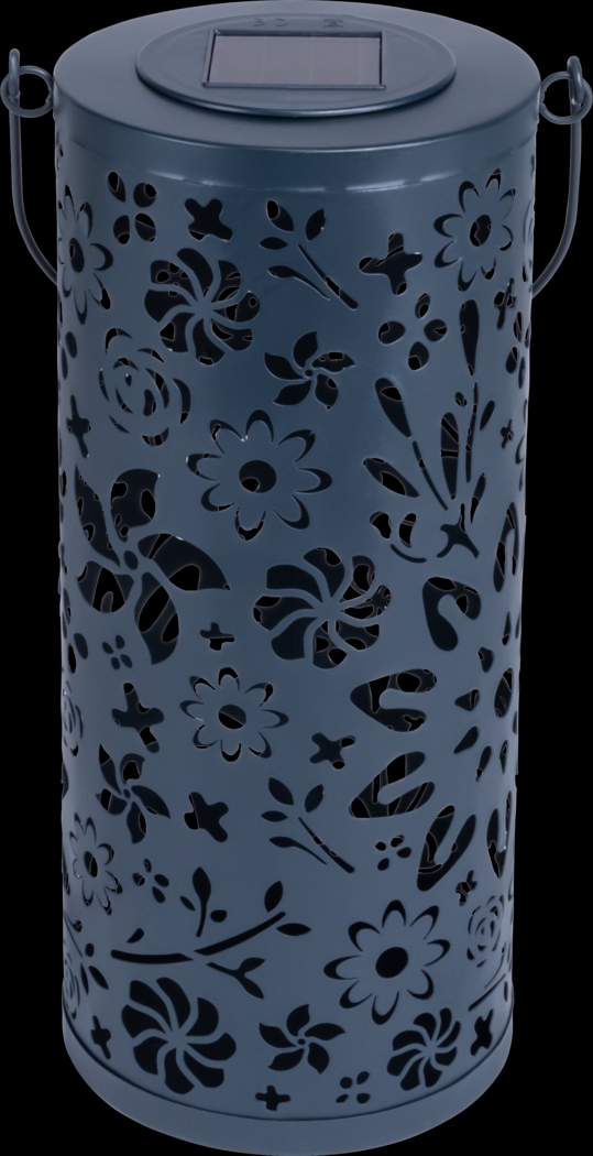 Blossom Hill Midnight Outdoor Solar Lantern - Thumbnail - Image 1