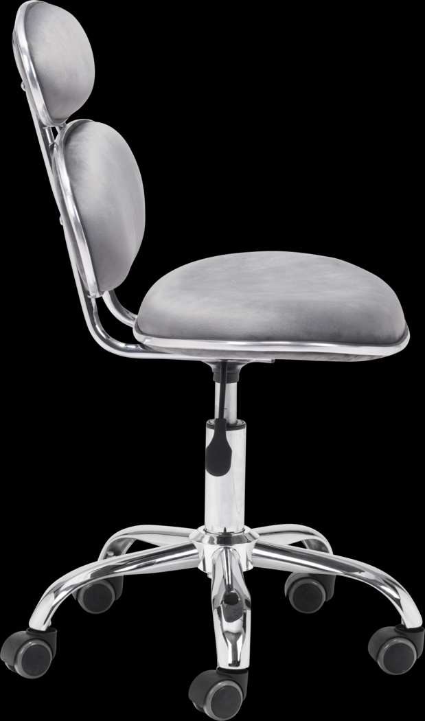 Blossomia Gray Office Chair - Thumbnail - Image 2