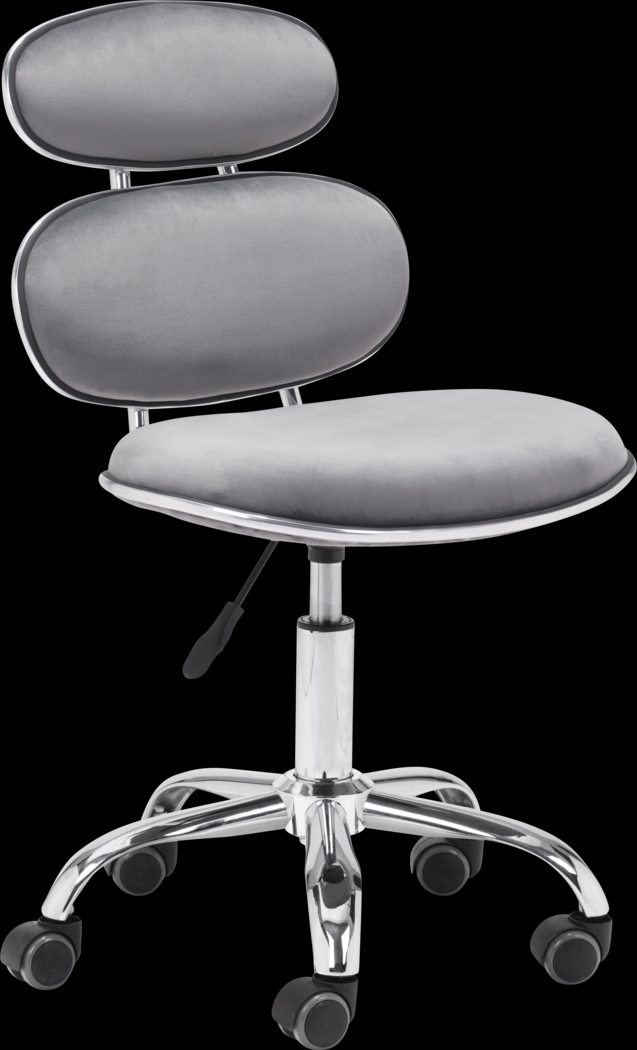 Blossomia Gray Office Chair - Thumbnail - Image 1